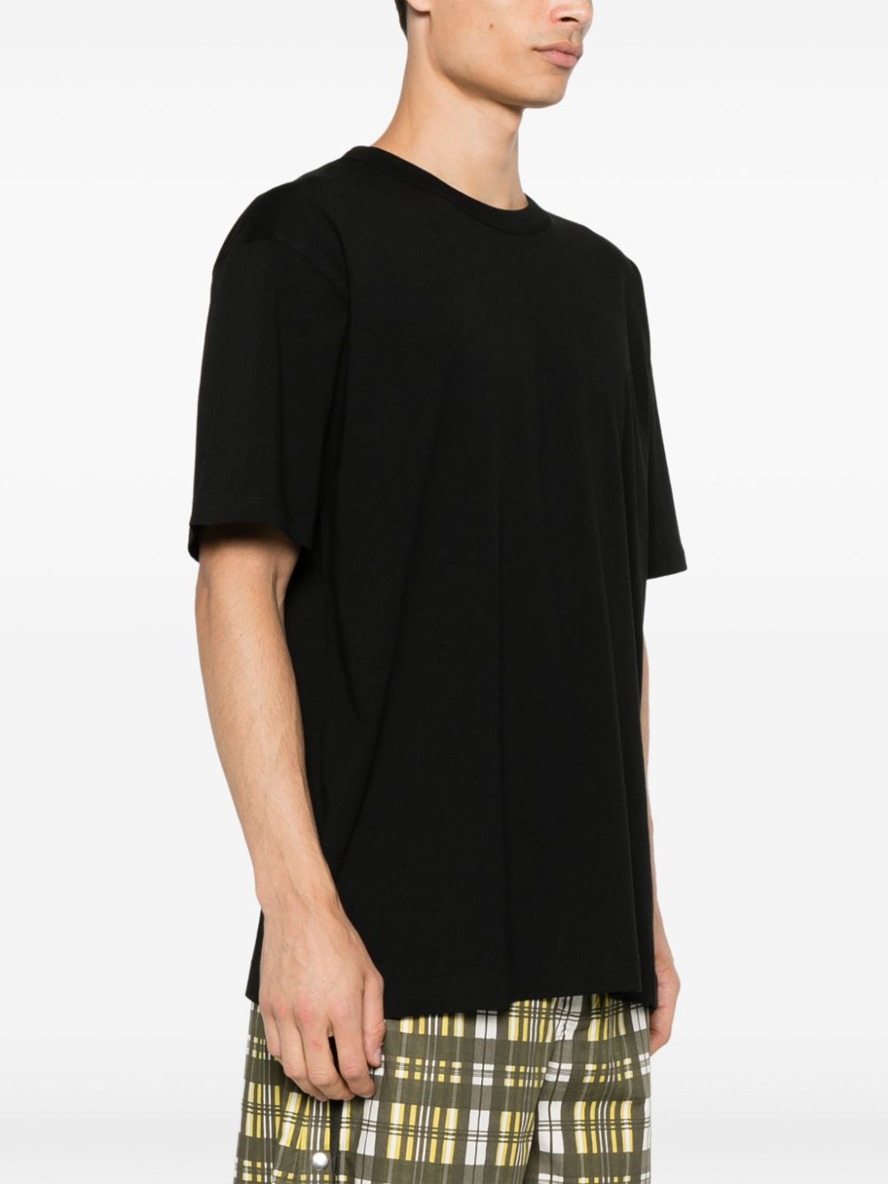 heer t-shirt man black in cotton - DRIES VAN NOTEN - d — 2